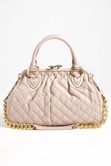 Marc Jacobs Quilting Stam Leather Satchel - Lyst