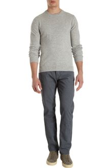 Raleigh Denim Jones Five Pocket Jean Silver - Lyst