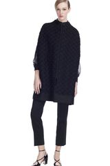 Valentino Drop Guipure and Triplo Couture Cape