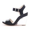 Michael Kors Lana Clearwedge Sandal in Black - Lyst