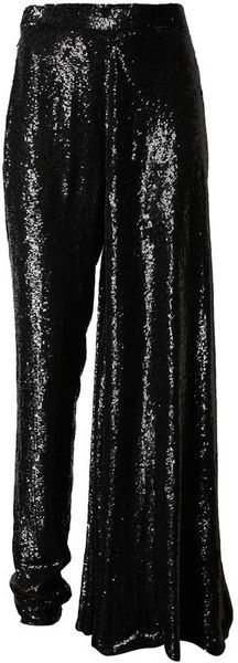 Ashish Handsequined Wide Leg Trousers - Lyst