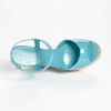 Gucci Wedge Sandal in Blue (turquoise) - Lyst