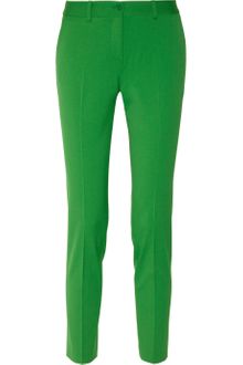 Michael Kors Stretch-wool Gabardine Skinny Pants - Lyst