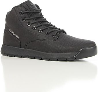 Supra The Backwood Sneaker in Black Waxed Ripstop Grey Accents - Lyst