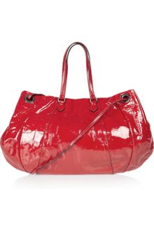 Valentino Patent Leather Shoulder Bag - Lyst