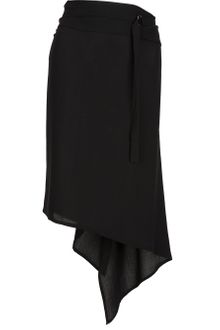 Ann Demeulemeester Asymmetrical Ruffle Skirt - Lyst