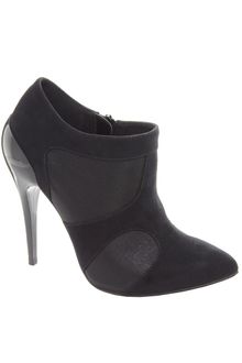 Asos Curved Heel Shoe Boots - Lyst