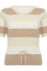 Chloé Striped Cashmere Sweater