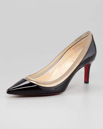 Christian Louboutin Paulina Pointed Toe Red Sole Pump - Lyst