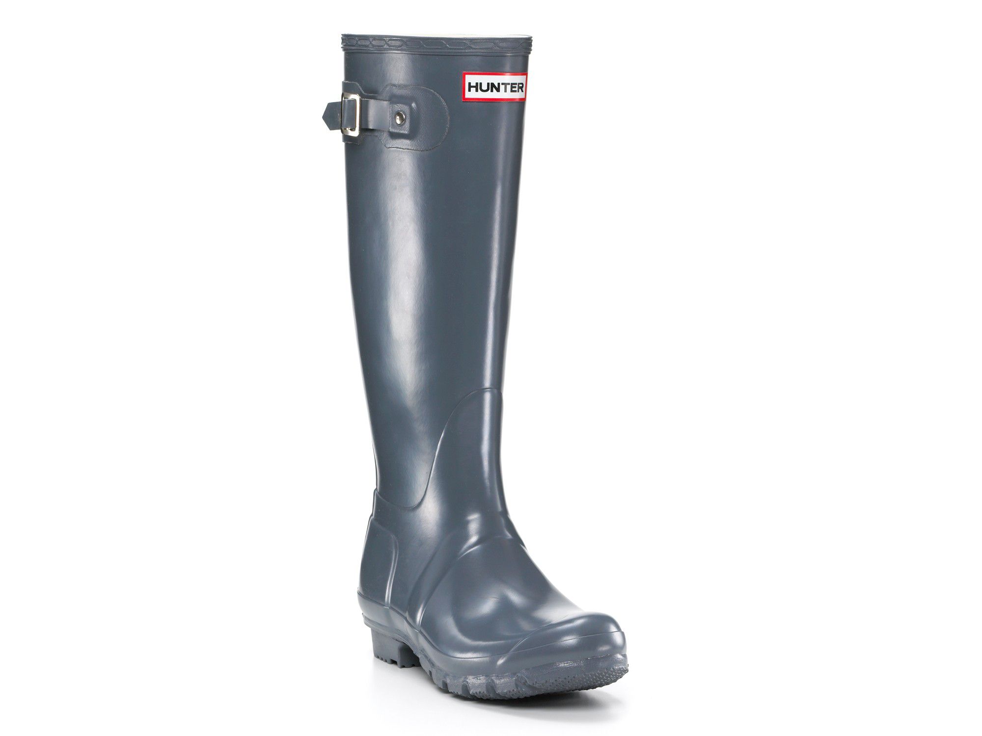 hunter rain boots glossy