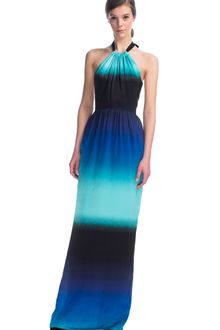 Jonathan Saunders Adelphi Ombre Halter Dress - Lyst