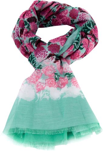 Marc Jacobs Floral Print Scarf - Lyst