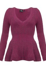McQ by Alexander McQueen Peplum Jumper