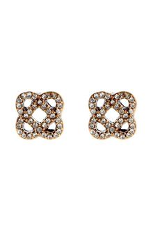 Oscar de la Renta Pave Mosaico Earring - Lyst
