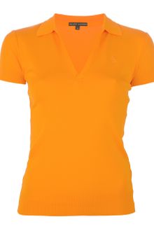 Ralph Lauren Black Label Vneck Polo Shirt - Lyst