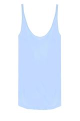 Tibi Silk Scoop-neck Tank