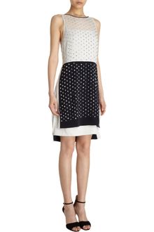 Diane Von Furstenberg Abrielle Crystal Dress - Lyst