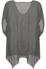 Helmut Lang Draped Jersey T-Shirt