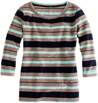 J.Crew Reversejacquard Stripe Popover - Lyst