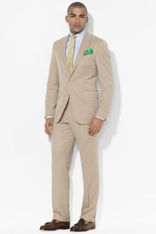 Polo Ralph Lauren Two Button Gabardine Suit - Lyst