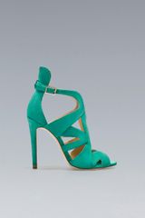 Zara Strappy High Heel Sandals