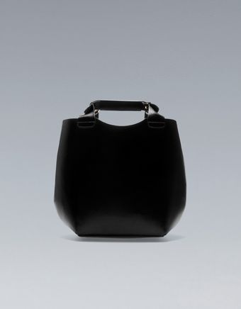 Zara Mini Tote Bag - Lyst