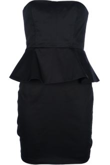 Alice + Olivia Peplum Dress - Lyst
