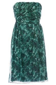 Giambattista Valli Printed Strapless Dress - Lyst