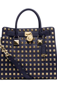 Michael by Michael Kors Large Hamilton Pyramidstud Tote - Lyst