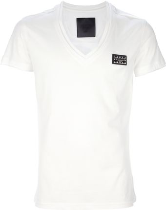 Philipp Plein V-Neck  T-Shirt - Lyst