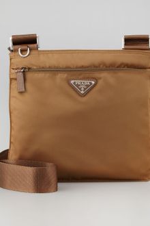 Prada Vela Crossbody Messenger Bag - Lyst
