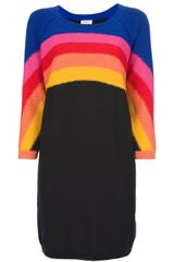 Sonia By Sonia Rykiel Striped Jumper Dress
