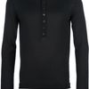 Dolce & Gabbana Serefina Henley Top in Black for Men - Lyst