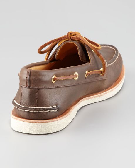 Sperry Top-sider Gold Cup Authentic Original Boat Shoe in Brown for