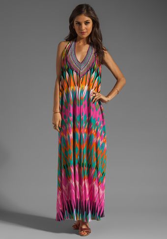 Camilla Halter Maxi Dress - Lyst