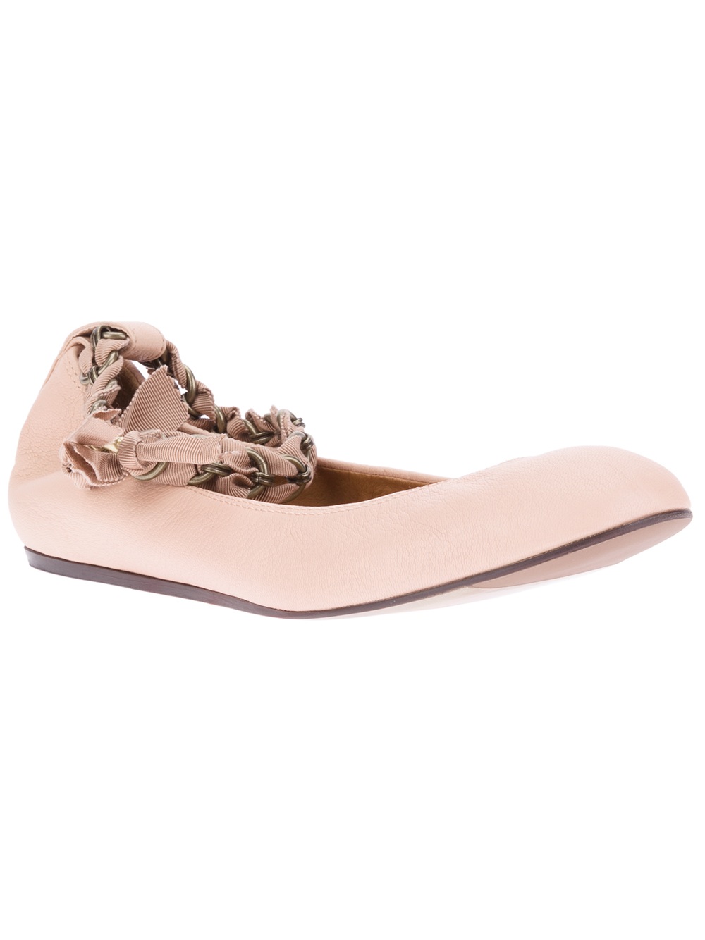 ballerinas with ankle strap