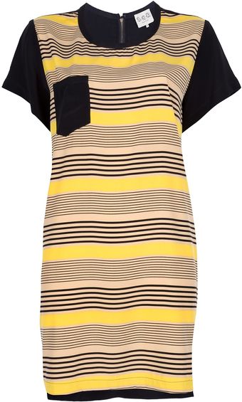 Sea Stripy Dress - Lyst