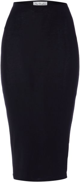 True Decadence Slim Midi Pencil Skirt - Lyst