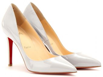 Christian Louboutin Pigalle 100 Patent Leather Pumps - Lyst