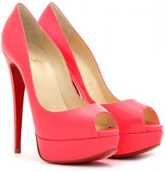 Christian Louboutin Lady Peep 150 Platform Pumps - Lyst