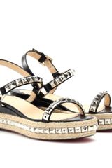 Christian Louboutin Cataclou 60 Studded Espadrille Sandals