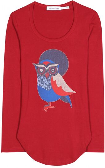 Etoile Isabel Marant Vegas Print Long Sleeve Top - Lyst
