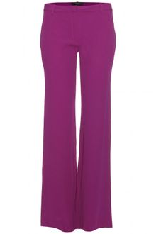 Isabel Marant Vendel Flared Leg Crepe Trousers - Lyst