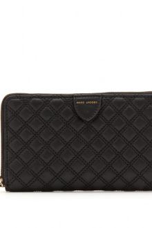 Marc By Marc Jacobs Hudson Quilted Leather Wallet - Lyst