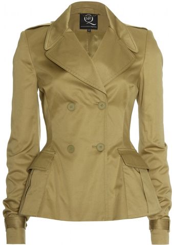 McQ by Alexander McQueen Cropped Trench Coat - Lyst