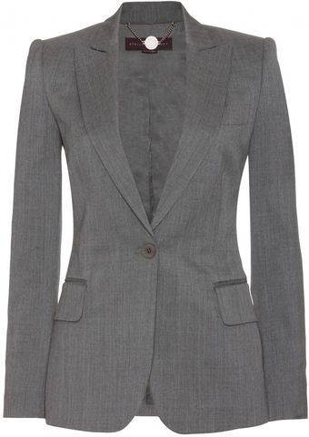 Stella McCartney Worsted Wool Blazer - Lyst