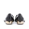 Valentino Rockstud Slipper Style Patent Leather Loafers in Black - Lyst