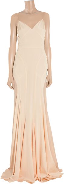zac posen pink gown