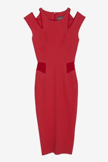 Zac Posen Cutout Shoulder Bondage Dress - Lyst