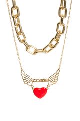 Asos Multipack Heart Necklace